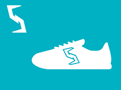 S - Shoes brand logo sports