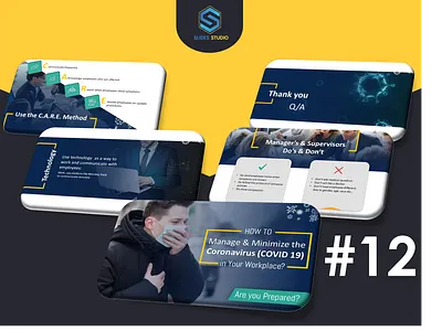 Avoid Corona Virus at Workplace branding coronavirus covid 19 creative creative design custom powerpoint powerpoint design powerpoint presentation ppt presentation presentation design slides