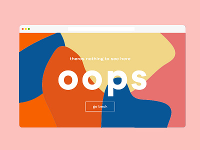 Oops! daily ui dailyui design design thinking graphic design grid guides illustration oops typography ui ux web