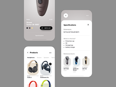 Online Store beats card headphone music online store philips products shaver shop shopping