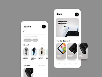 Online Store controller game keyboard navigation online online shop online store philips phones play player playstation playstation5 ps ps5 search shaver shopping store
