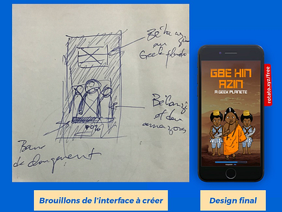 From paper wireframes to final design android app clean dashboard design flat game gamedesign ios iphone minimal mobile responsive simple sketch ui ux web website wireframe