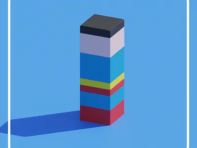 Superman 3d art bigun blender colrstik design digital dribbble minimal minimal art