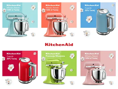 Facebook Ads - KitchenAid Poland ads ads design banner ad digital ad digital advertising facebook ad social media ad social media banner