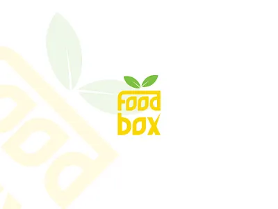 Food Box Logo design game gaming logo icon illustration logo
