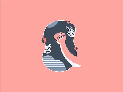 Stay Strong design illustration sos ui vector women empowerment womensafety