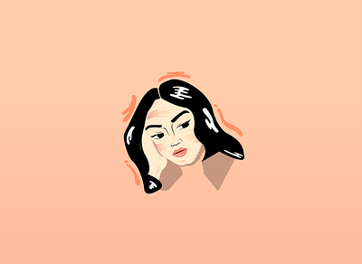 Jessica Vu design flat illustration illustrator instagram minimal pentool vector youtube