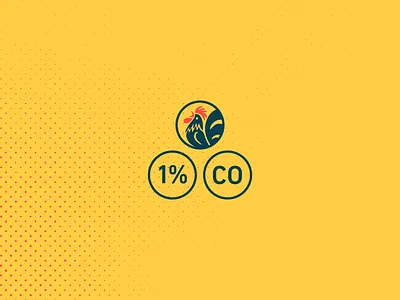 Chicken Triangle branding colorado community fried chicken icon illustration restaurant