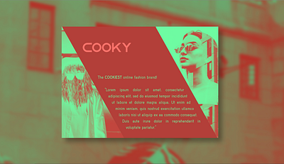 Cooky - Fashion Retail Website branding branding design design graphic design iu design sketchapp ui ux visual identity webdesign website design