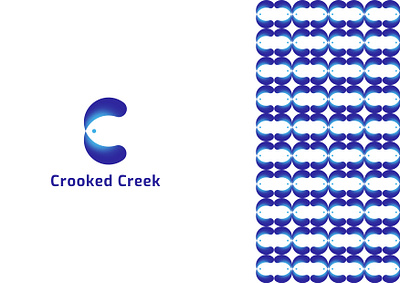 crooked creek logo typography