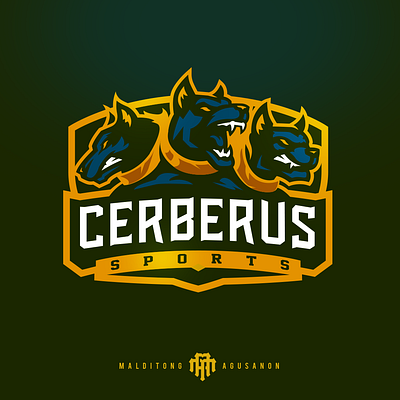 "Cerberus" Sports Logo Ror Sale