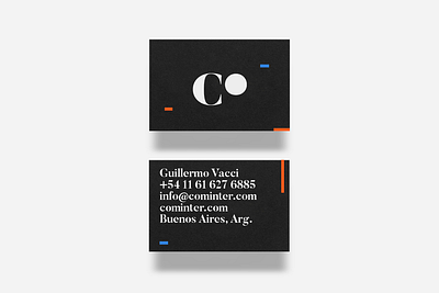 Cominter Branding brand branding design editorial identity logo logos logotype type typography