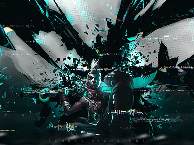 Ekko - League Of Legends Render Artwork