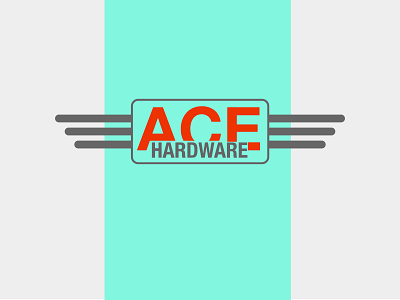 Ace Hardware 100dayproject adobe adobe illustrator branding design icon illustration illustrator logo typography