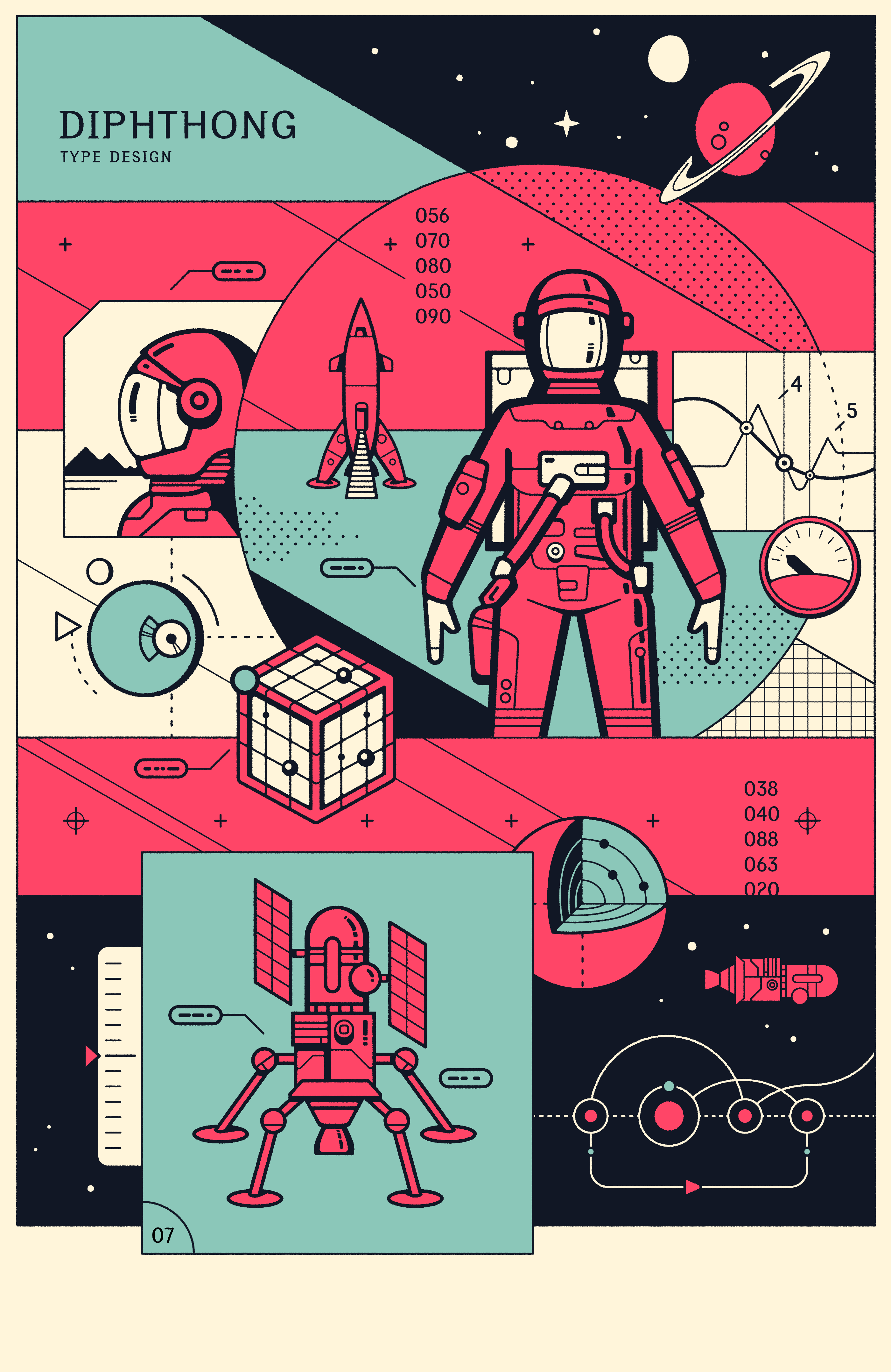 Example of Diphthong Type Design Cover