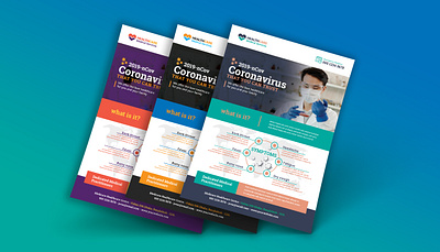 Medical Flyer Design - coronavirus a4 flyer business business flyer clean clinic corona virus coronavirus covid 19 covid19 dentist doctor emergency flyer health hospital hospital flyer medical medical flyer modern