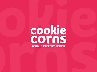 Cookie Corns Logo branding business branding creative creativity design studio graphic design graphic design graphic designer ice cream ice cream cone ice cream logo ice cream shop logo designer logo mark packaging design visual identity visual identity design wordmark