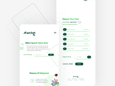 Marchet Mobile Design branding design identity interface landing logo ui ux web website