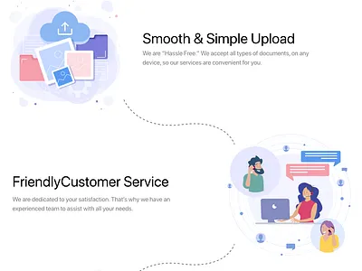 website design concept 2 illustration