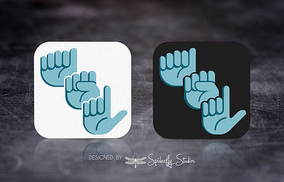 ASL App Icon app icon app icon design app ui app ux asl