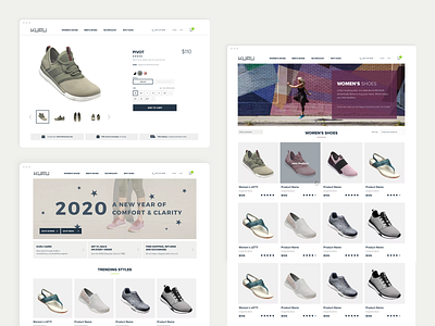 Kuru Footwear design ui ux