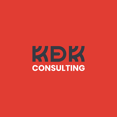 KDK Consulting brand and identity branddesign branddesigner branding clean design identity design logo logotype vector