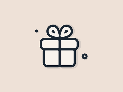 Gift icon 100daychallenge 100dayschallenge design gift icon logo product design ui ux vector