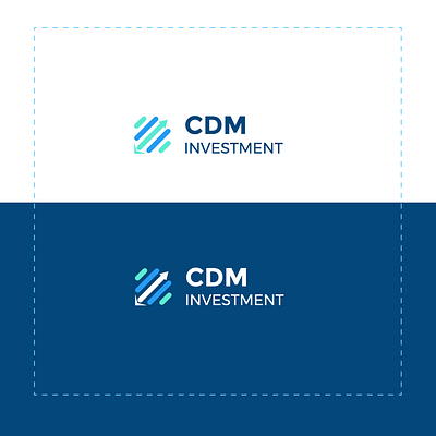 CDM INVESTMENT LOGO IDEA 3d logo design abstract logo brand consulting logo branding modern logo