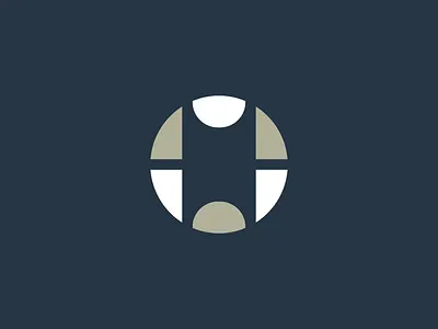 Abstract and geometric O letter abstract geometric letter minimalist modern solid strong symbol