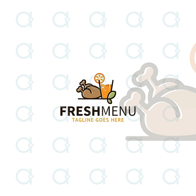 Culinary Logo bar breakfast cafe chef chicken cook cooking culinary design dinner food graphic juice kitchen logo lunch meal meat restaurant vector