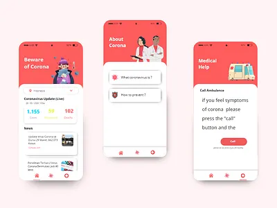Web 1280 1 app coronavirus icon iphone startup ui ux vector web
