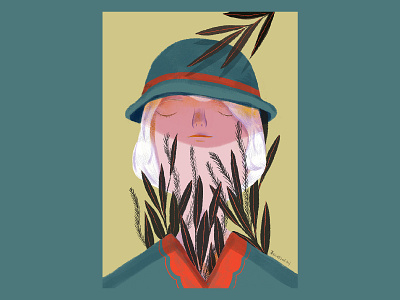 proud girl illustration illustration art illustrator proud
