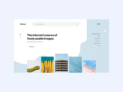 Minimaus UI daily design inspiration interaction minimal portfolio transition ui ui design web