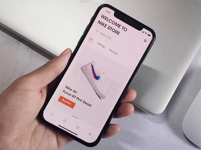 Nike app-animation animation app design mobile nike air nike air max nike app nike running nike shoes ui ux