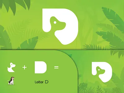 logo design beautifu logo design design dog dog logo flat graphic design letters logo minimal minimalist minimalist design minimalist logo modernism unique logo vector white