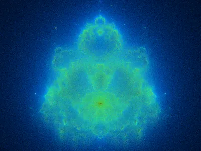 Tiny Buddhabrot abstract buddha fractal javascript