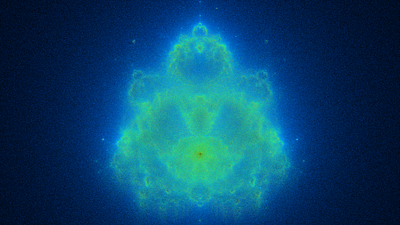 Tiny Buddhabrot abstract buddha fractal javascript