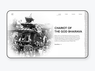 Biska Jatra, Bhaktapur, Nepal blackandwhite festival illustration uidesign ux