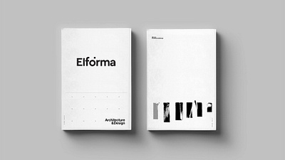 Elforma – Architecture & Design architecture branding bureau calligraphy corporate expression font geometry grey helvetica identity ink logo logo design minimalism mockup print strokes