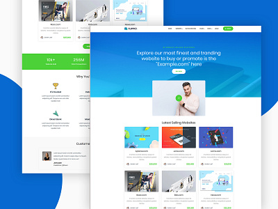 Flippio - Website Buy Sell HTML Template