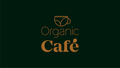 Marca - Organic Café animation branding design design illustration logo marca vector