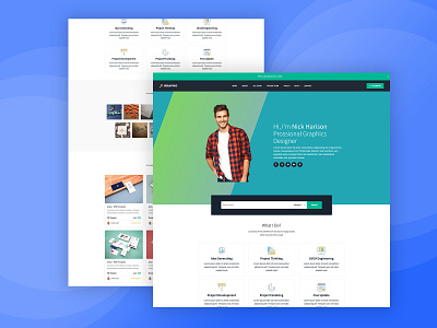 Grapho - Graphics Designer Marketplace HTML Template