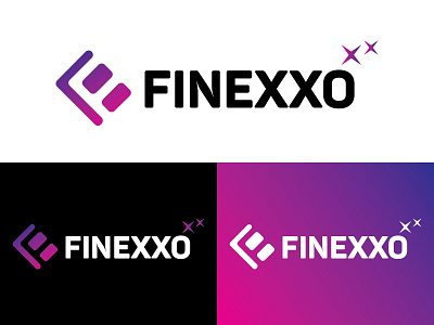 Finexxo Logo brand design brand identity branding branding and identity branding concept branding design drawing gradient icon logo logo design logodesign logos logotype minimal negative space simple symbol symbol icon vector