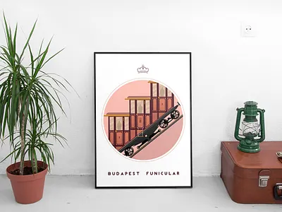 Funicular Budapest budapest grand budapest hotel illustration transportation wes anderson
