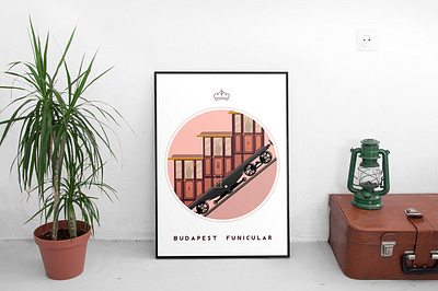 Funicular Budapest budapest grand budapest hotel illustration transportation wes anderson