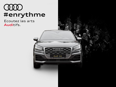 Audi Q2 ad concept ad ad concept ad design ads ads concepts ads design adsense audi black and white branding branding design car cars concept concept design concept designing conceptual conceptual design rahalarts