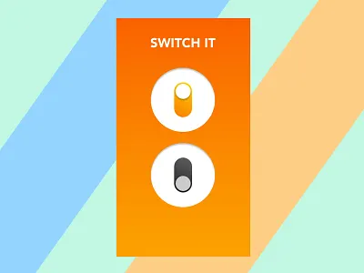 SWITCH IT buttton daily ui dailyui design design thinking graphic design grid guides illustration switch switch button typography ui ux web