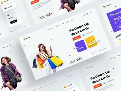 E-commerce - fashion website clothing brand e comerce e commerce e commerce app e commerce design e commerce shop ecommerce ecommerce business fashion fashion e commerce website landing page online shop online store ui design woocommerce