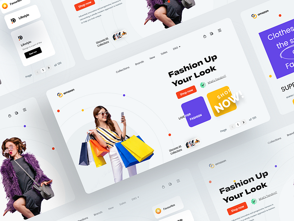 E-commerce - fashion website by Masud Rana on Dribbble