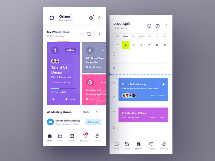 Browse thousands of Task App images for design inspiration | Dribbble